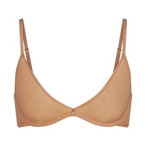 Skims Weightless Scoop Bra Ochre